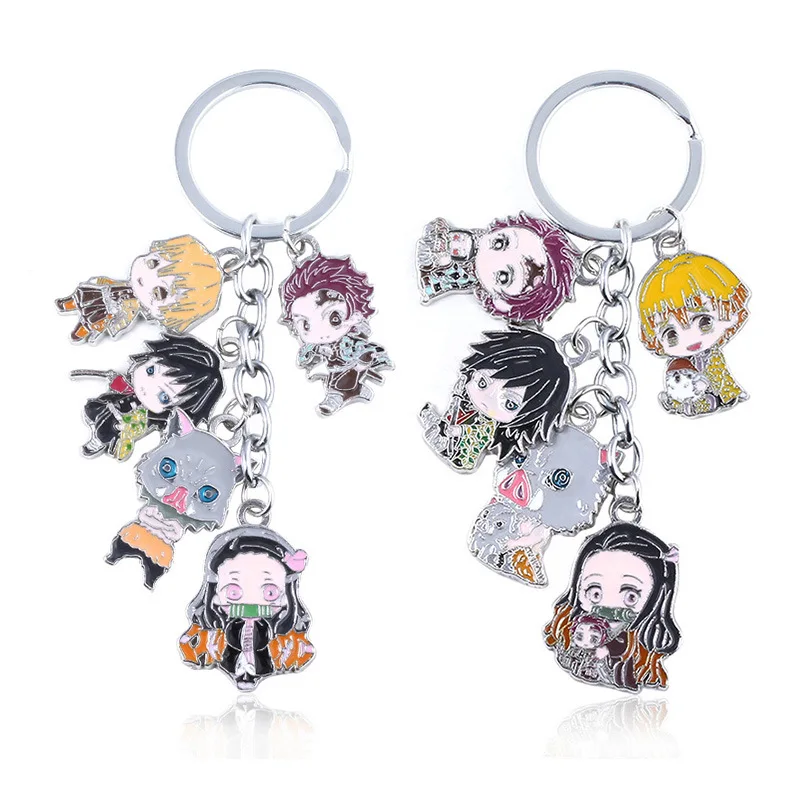 2022 Anime Demon Slayer Metal Keychain Kimetsu no Yaiba Tanjirou Nezuko Agatsuma Zenitsu Figure Pendant Keyring Cosplay Jewelry
2022 Anime Demon Slayer Metal Keychain Kimetsu no Yaiba Tanjirou Nezuko Agatsuma Zenitsu Figure Pendant Keyring Cosplay Jewelry