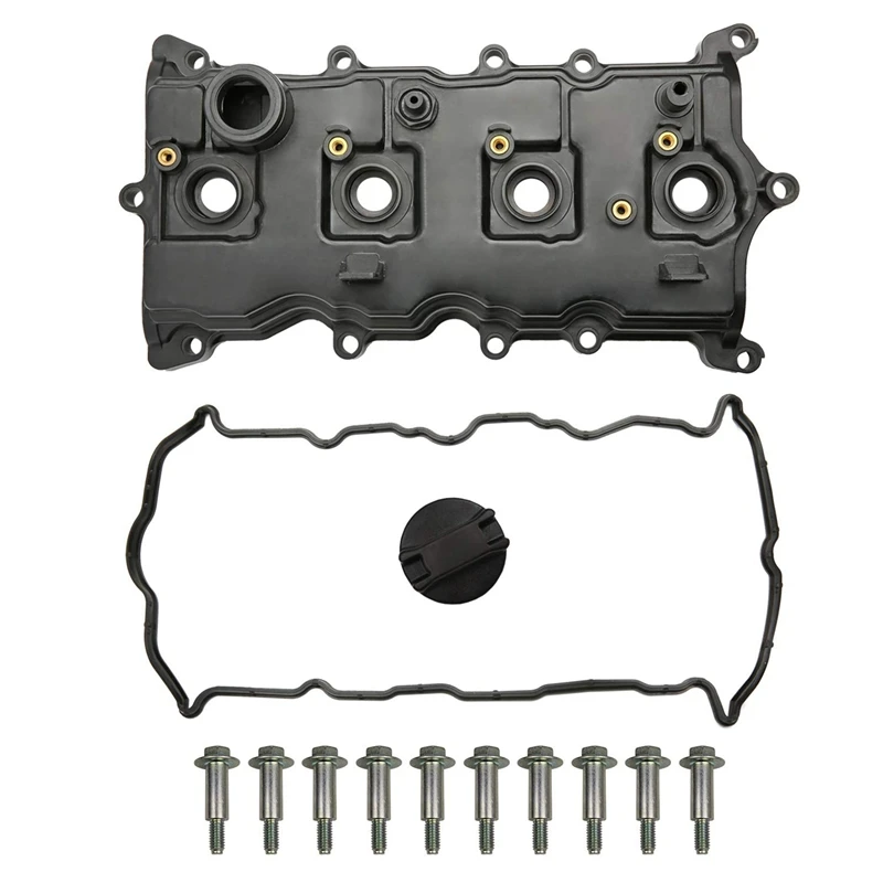 Engine Valve Cover With Oil Cap & Gasket Bolts For Nissan Altima Sentra SE-R 2.5L 2010-2012 13264-JA00A
Engine Valve Cover With Oil Cap & Gasket Bolts For Nissan Altima Sentra SE-R 2.5L 2010-2012 13264-JA00A