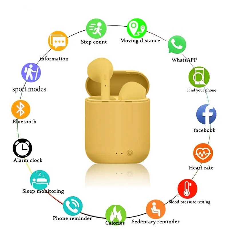 2022 New I7s Mini 2 TWS Wireless Headphones Bluetooth 5.0 Earphone Matte Macaron Earbuds Handsfree With Mic Charging Box Headset
2022 New I7s Mini 2 TWS Wireless Headphones Bluetooth 5.0 Earphone Matte Macaron Earbuds Handsfree With Mic Charging Box Headset