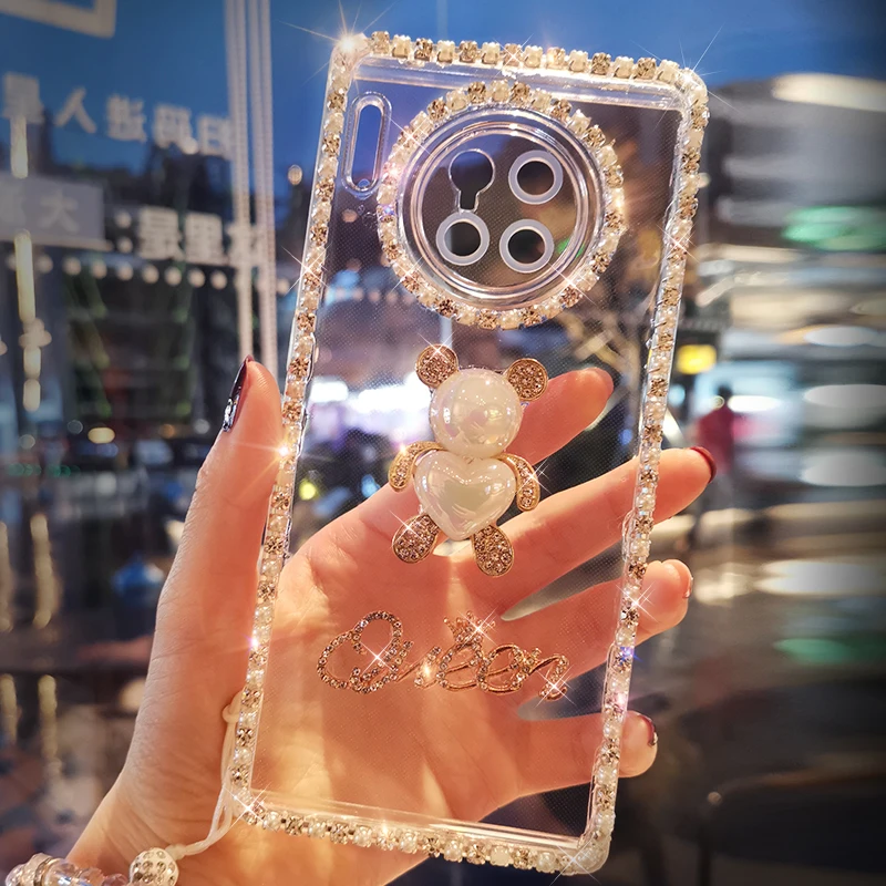 Luxury with Drill for Huawei Mate30 E Pro Transparent All-inclusive Premium Phone Case For Huawei Mate 30 Pro Mobile Phone Case
Luxury with Drill for Huawei Mate30 E Pro Transparent All-inclusive Premium Phone Case For Huawei Mate 30 Pro Mobile Phone Case