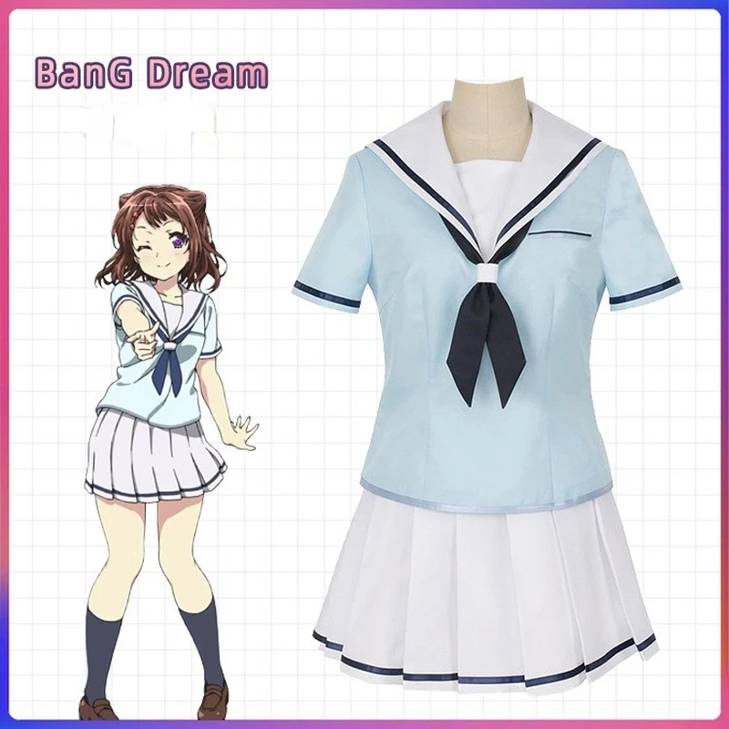 BanG Dream! Toyama Kasumi Hanazono Tae Ushigome Rimi Yamabuki Saaya Ichigaya Arisa School Uniform Customize Cosplay Costumes
BanG Dream! Toyama Kasumi Hanazono Tae Ushigome Rimi Yamabuki Saaya Ichigaya Arisa School Uniform Customize Cosplay Costumes