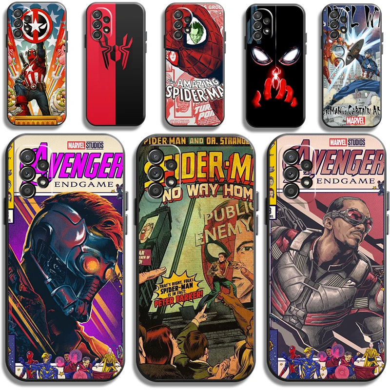Marvel Spiderman Phone Cases For Samsung Galaxy A22 5G A31 A72 A52 A71 A51 5G A42 5G A20 A21 A22 4G A22 5G A20 A32 5G A11 Cases
Marvel Spiderman Phone Cases For Samsung Galaxy A22 5G A31 A72 A52 A71 A51 5G A42 5G A20 A21 A22 4G A22 5G A20 A32 5G A11 Cases