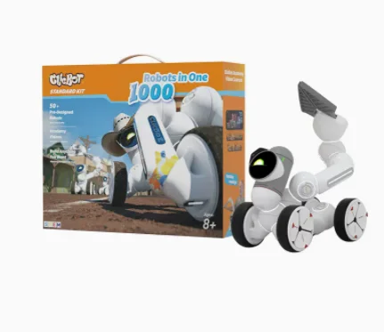 

Kelibo ClicBot Intelligent Robot Programming Robot Toy Module Splicing Robot Dog Adult Children Gift Advanced/Lucky Set