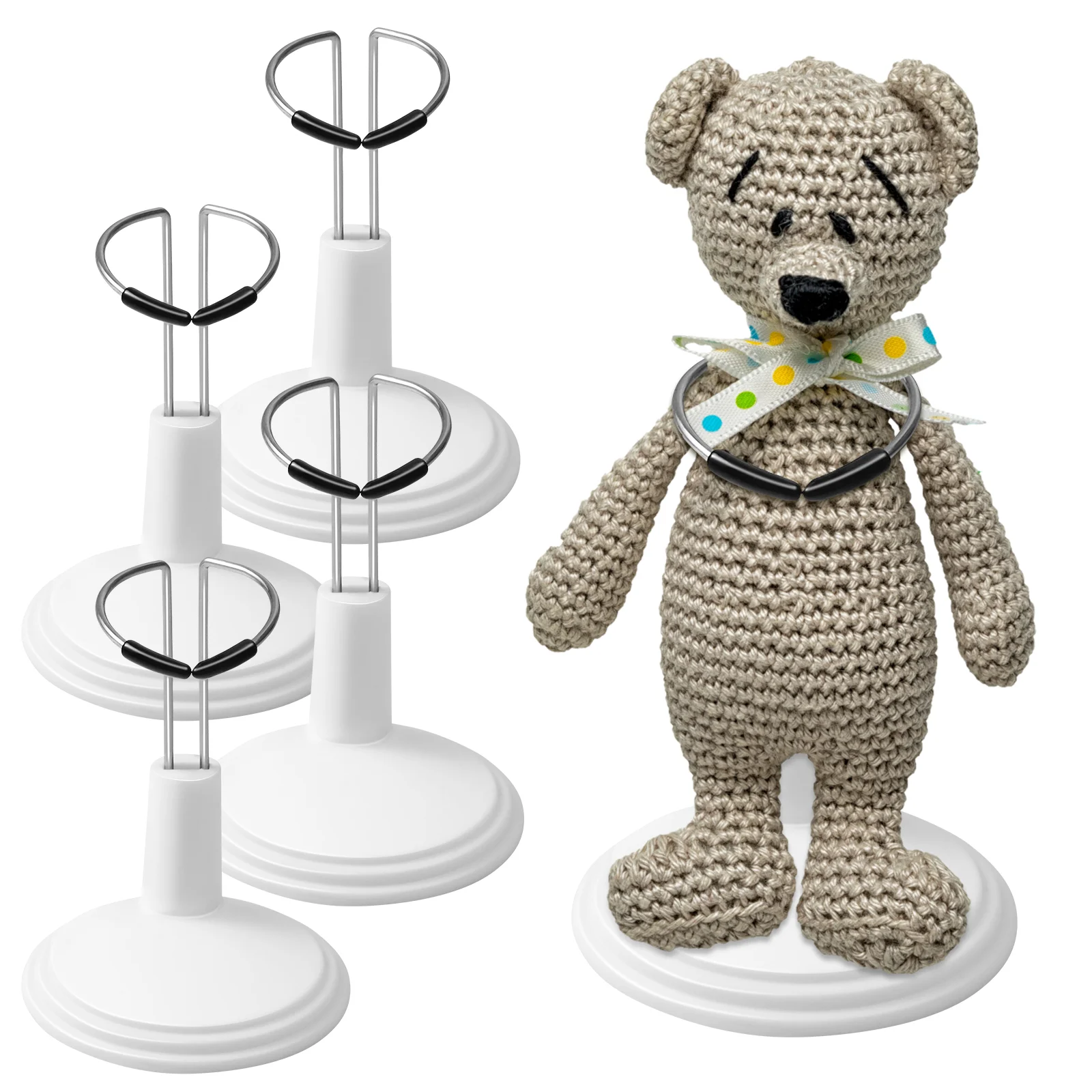 4 Pcs Creative Stand Holder Stands Show Rack Portable Brackets Toys Support Racks Bear Storage
4 Pcs Creative Stand Holder Stands Show Rack Portable Brackets Toys Support Racks Bear Storage