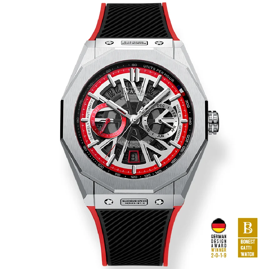 BONEST GATTI Men Automatic Watch Luxury Watches Fashion Mechanical Wristwatch Skeleton Waterproof Sapphire Luminous Month Week
BONEST GATTI Men Automatic Watch Luxury Watches Fashion Mechanical Wristwatch Skeleton Waterproof Sapphire Luminous Month Week