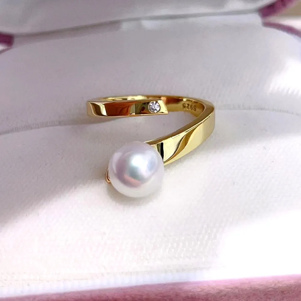 Micro-set zirconia 18K gold clad half-hole bead bracket ring fashion light luxury diy crystal pearl empty bracket ring
Micro-set zirconia 18K gold clad half-hole bead bracket ring fashion light luxury diy crystal pearl empty bracket ring
