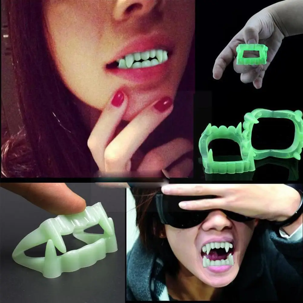 20pcs Luminous Fake Teeth Toy Halloween Party Children Cosplay Denture Tricky Night Toys Prop Glow Makeup Masquerade T8p9 
20pcs Luminous Fake Teeth Toy Halloween Party Children Cosplay Denture Tricky Night Toys Prop Glow Makeup Masquerade T8p9