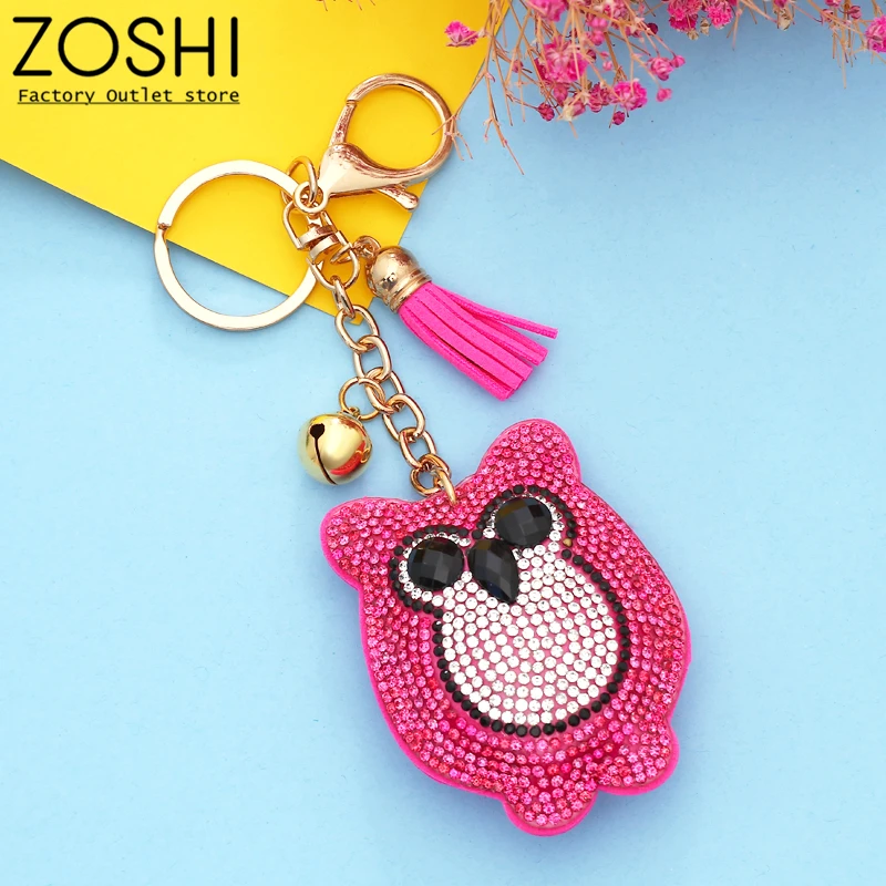 Rose Rhinestone Owl Key Chains Fashion Leather Tassel with Big Lobster Clasp Hook King Rings Animal Key Pendant Gold Plated
Rose Rhinestone Owl Key Chains Fashion Leather Tassel with Big Lobster Clasp Hook King Rings Animal Key Pendant Gold Plated