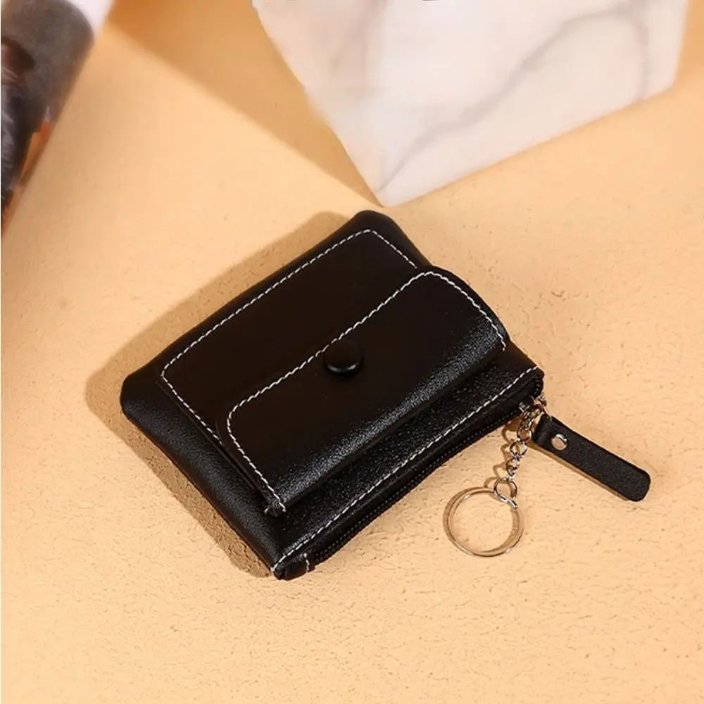 Solid Color Men Women PU Leather Credit Card ID Card Holder Clutch Bag Coin Purse Keychain Short Wallet Coin Pocket
Solid Color Men Women PU Leather Credit Card ID Card Holder Clutch Bag Coin Purse Keychain Short Wallet Coin Pocket