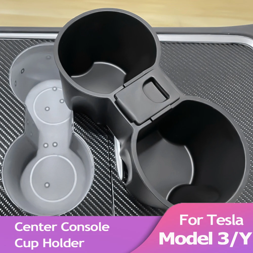 For Tesla Model 3 Y 2021 Center Console Cup Holder Water Cup Drinks Holder Insert Frame Car Interior Storage Accessories
For Tesla Model 3 Y 2021 Center Console Cup Holder Water Cup Drinks Holder Insert Frame Car Interior Storage Accessories
