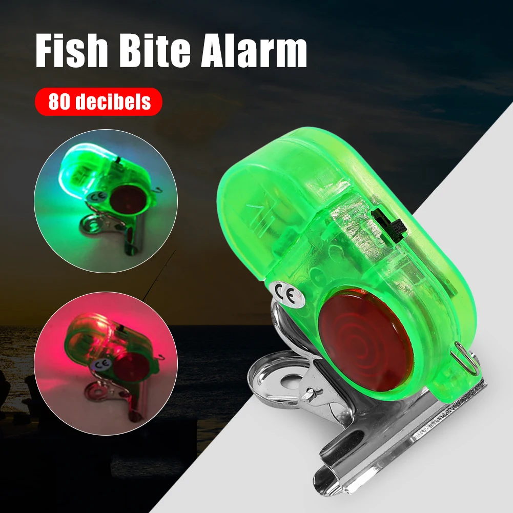 Portable Fishing Bite Alarm High Sensitive Fishing Alarm Sound Bell LED Light Indicator Clip-on Fishing Rod Buzzer Fishing Parts
Portable Fishing Bite Alarm High Sensitive Fishing Alarm Sound Bell LED Light Indicator Clip-on Fishing Rod Buzzer Fishing Parts