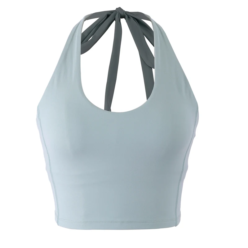 Летний женский крутой и дышащий нейлоновый спортивный бюстгальтер для йоги с красивой спинкой и бантом
Летний женский крутой и дышащий нейлоновый спортивный бюстгальтер для йоги с красивой спинкой и бантом