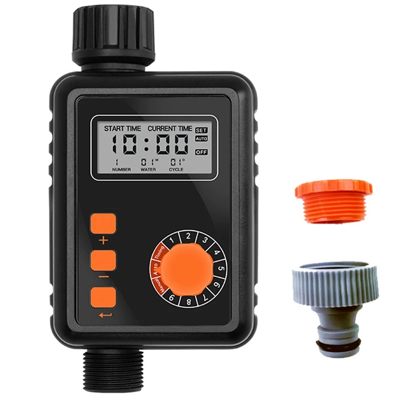 Garden Watering Timer Rain Function Knob Automatic Electronic Water Timer Home Garden Irrigation Timer Controller System
Garden Watering Timer Rain Function Knob Automatic Electronic Water Timer Home Garden Irrigation Timer Controller System