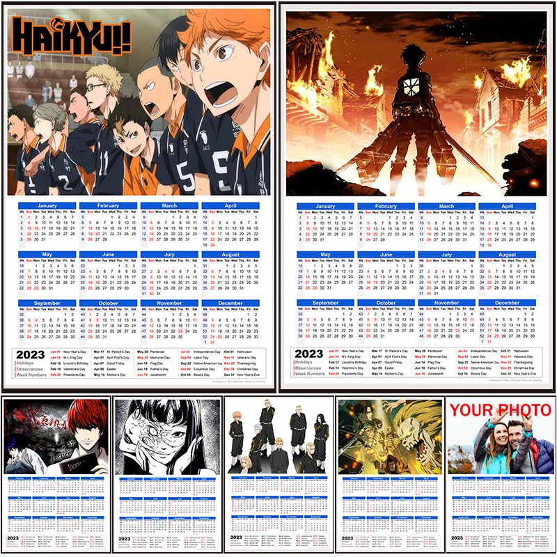 2023 календарь аниме плакаты на заказ плакаты Haikyuu! Самоклеящаяся наклейка на стену для домашнего декора
2023 календарь аниме плакаты на заказ плакаты Haikyuu! Самоклеящаяся наклейка на стену для домашнего декора