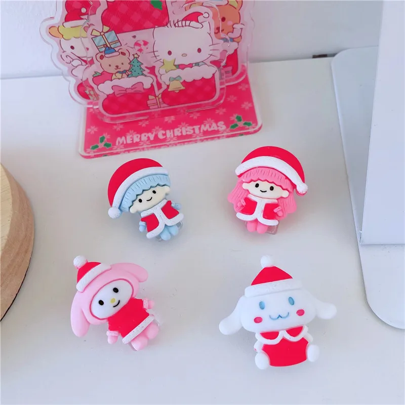 Christmas Cute Sanrio Kawaii Cinnamoroll Melody Little Twins Star Book Clip Test Paper Bill Storage Cartoon Plastic Small Clip
Christmas Cute Sanrio Kawaii Cinnamoroll Melody Little Twins Star Book Clip Test Paper Bill Storage Cartoon Plastic Small Clip