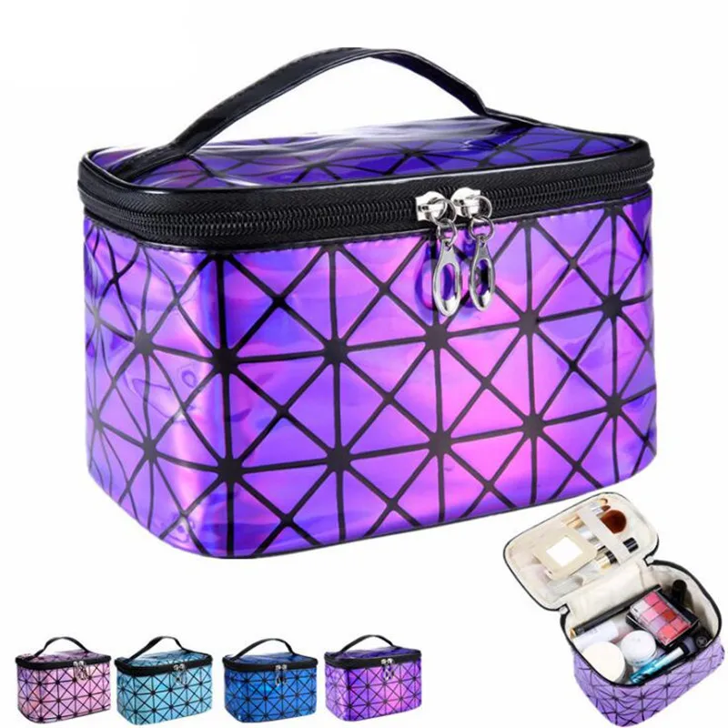 Women Laser Sequins Make-up Bag Fashion Square Travel Portable Storage Bag Water Proof Cosmetic Organizer Ladies Makeup Cases
Women Laser Sequins Make-up Bag Fashion Square Travel Portable Storage Bag Water Proof Cosmetic Organizer Ladies Makeup Cases