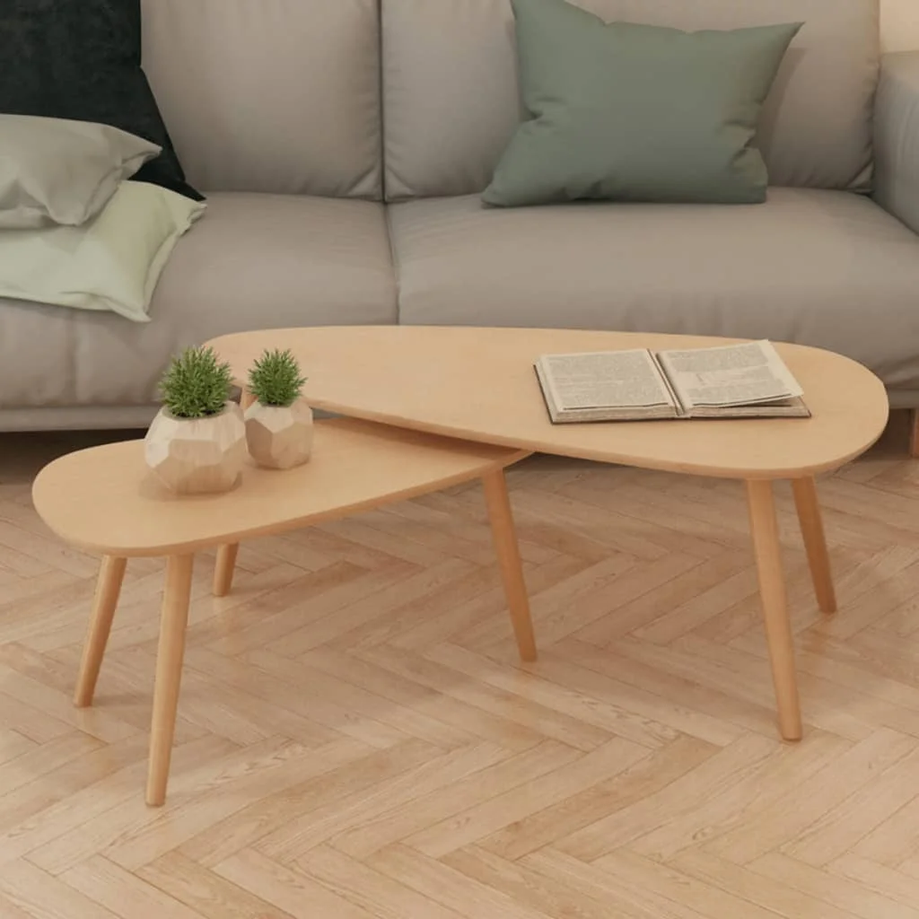 Coffee Tables Living Room Modern Coffe Table Decor Set 2 Pieces Solid Pinewood Brown
Coffee Tables Living Room Modern Coffe Table Decor Set 2 Pieces Solid Pinewood Brown