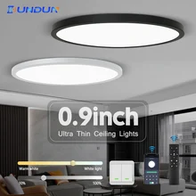 Ultrathin 0.9inch Brightness Dimmable LED Ceiling Lamp for bedroom Living Room kitchen Lamps Room Lights Led Ceiling Lighting