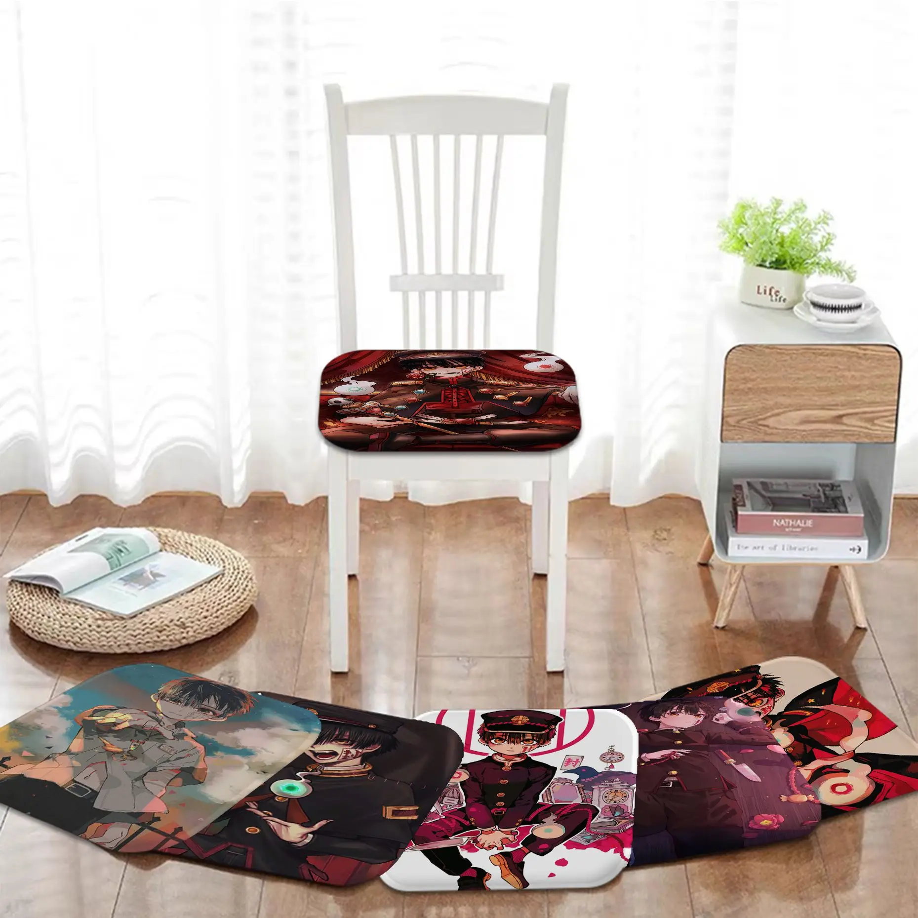 Toilet Bound Hanako Kun Four Seasons Plush Cushion Home Back Cushion Soft Comfortable 50x50cm Cushions Home Decor
Toilet Bound Hanako Kun Four Seasons Plush Cushion Home Back Cushion Soft Comfortable 50x50cm Cushions Home Decor