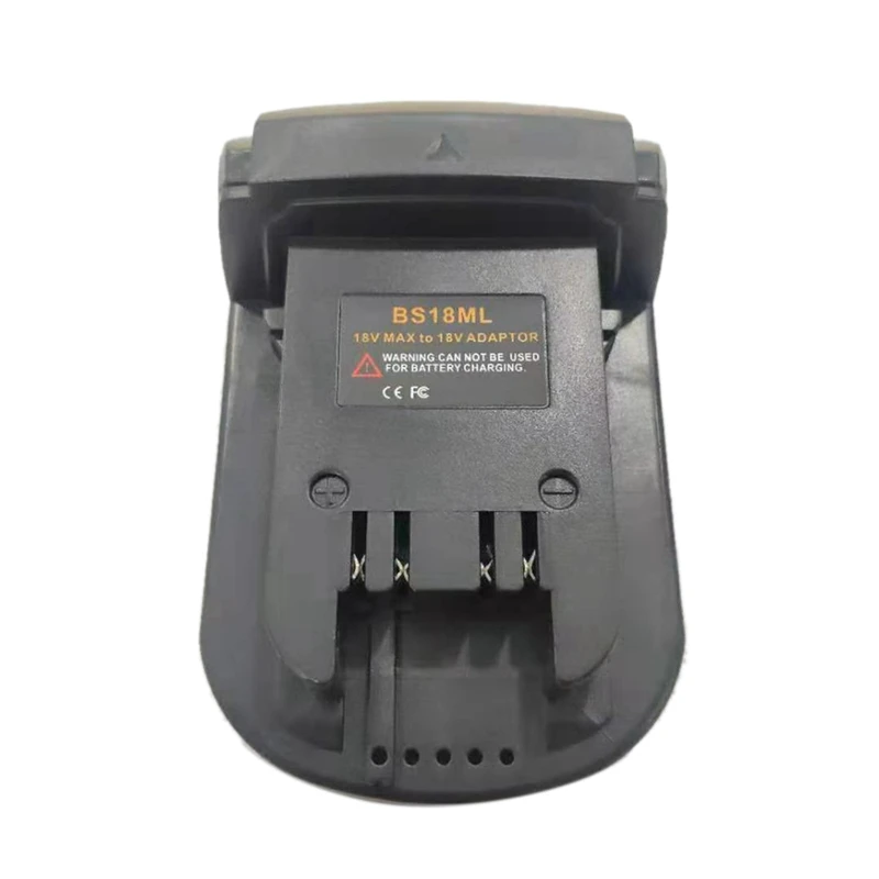 BS18ML Battery Converter Adapter For BAT609, BAT610, BAT611 To For 18V Lithium Battery
BS18ML Battery Converter Adapter For BAT609, BAT610, BAT611 To For 18V Lithium Battery