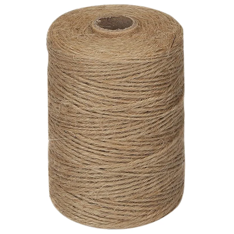 200M/ Roll 2Mm Jute Twine Natural Thick Brown Twine For Home Gardening Plant Picture Hanger Industrial Packing String
200M/ Roll 2Mm Jute Twine Natural Thick Brown Twine For Home Gardening Plant Picture Hanger Industrial Packing String