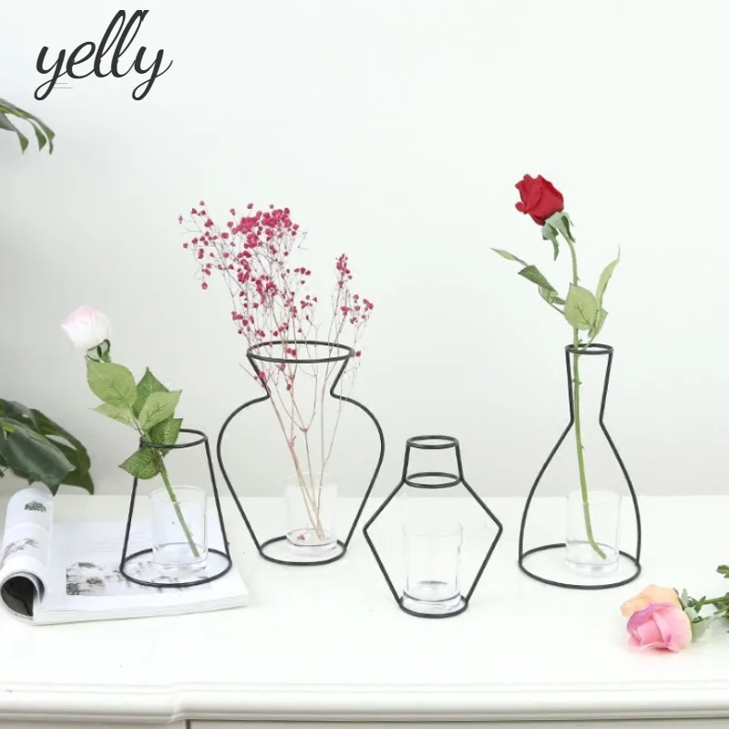 INS Nordic Creative Iron Crafts Home Decorations Office Desktop Decorations Home Living Room Room Crafts Small Vase Decoration
INS Nordic Creative Iron Crafts Home Decorations Office Desktop Decorations Home Living Room Room Crafts Small Vase Decoration
