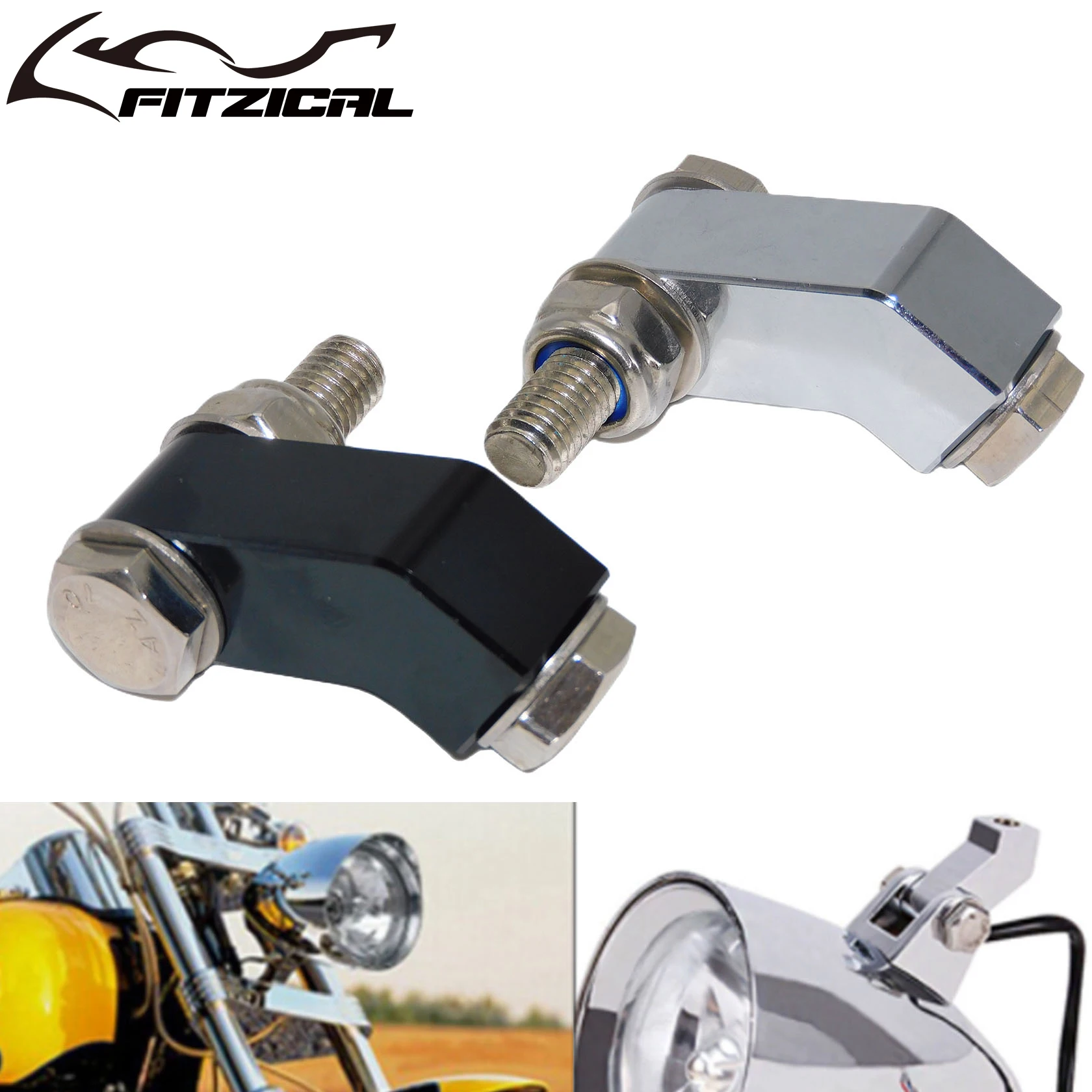 Motorcycle CNC Aluminum Headlight Mounting Block Bracket Extension For Harley Dyna Softail Breakout FXDL Bobber Chopper Cruiser
Motorcycle CNC Aluminum Headlight Mounting Block Bracket Extension For Harley Dyna Softail Breakout FXDL Bobber Chopper Cruiser