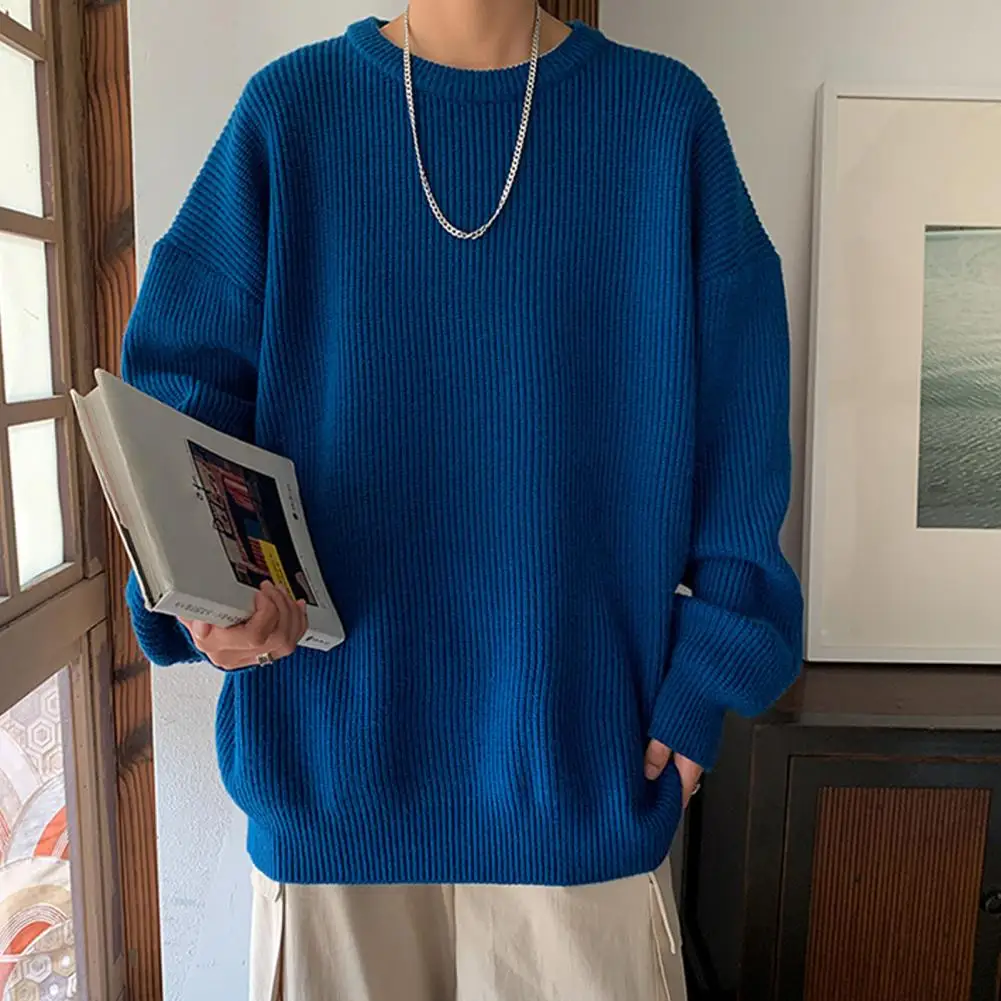 Spring Sweater Solid Color Soft Casual Elastic Thermal Winter Sweater Men Sweater Men Clothes 
Spring Sweater Solid Color Soft Casual Elastic Thermal Winter Sweater Men Sweater Men Clothes