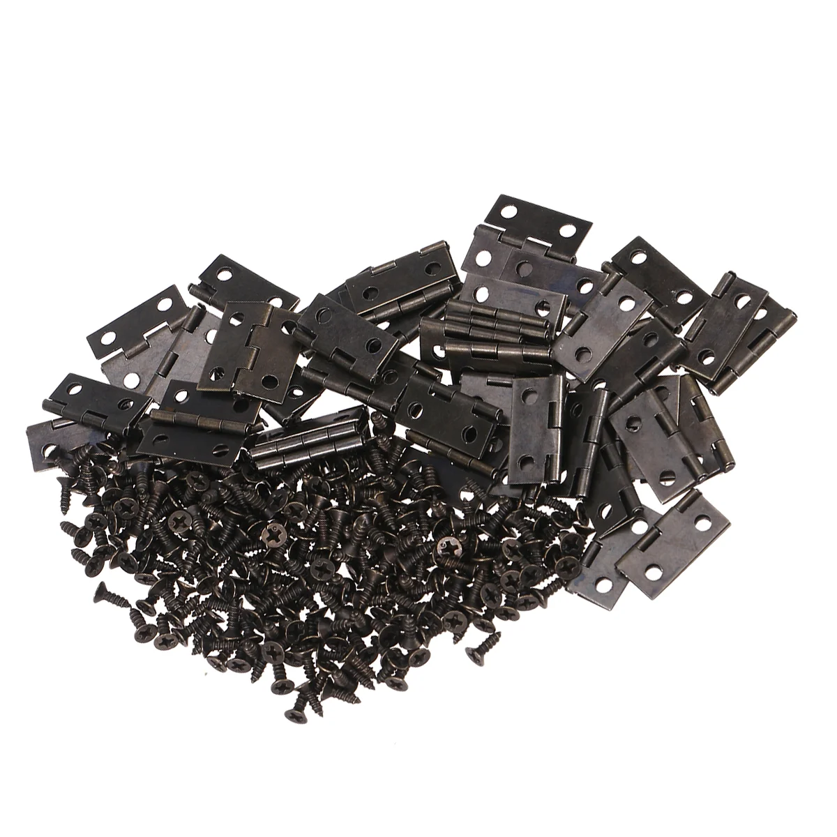 250pcs Heavy Duty Hinge Automatic Self Closing Spring Hinges Creative Metal Hinge for Jewelry Box (50pcs Hinge and 200pcs
250pcs Heavy Duty Hinge Automatic Self Closing Spring Hinges Creative Metal Hinge for Jewelry Box (50pcs Hinge and 200pcs
