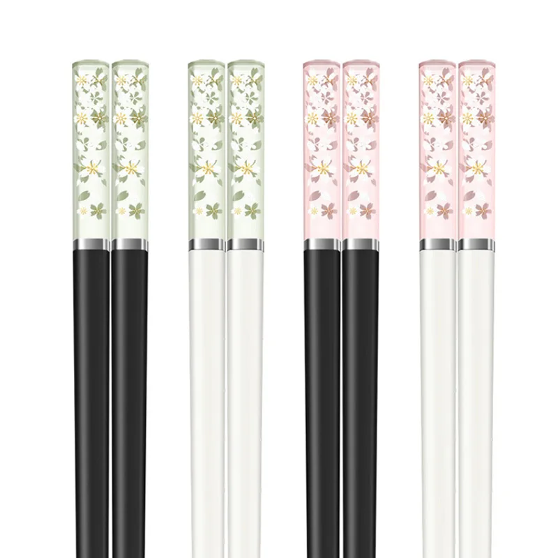 Amber Sakura Japanese Chopsticks Antibacterial Anti-slip High Temperature Resistant Sushi Food Chopsticks Korean Kitchen Supplie
Amber Sakura Japanese Chopsticks Antibacterial Anti-slip High Temperature Resistant Sushi Food Chopsticks Korean Kitchen Supplie