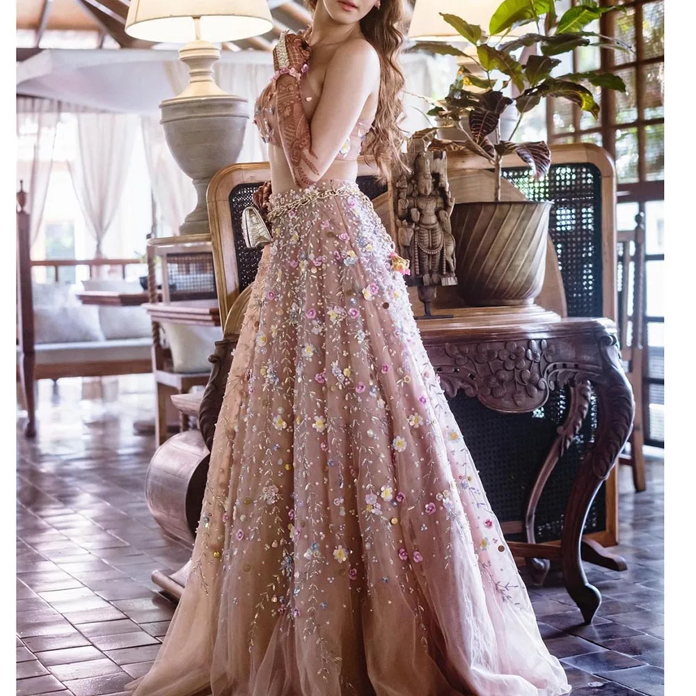 Prom Dress Girls Birthday Party Vestidos De Graduación Sleeveless Floor Length Flower Appliques Tulle Sleeveless Formal Evening
Prom Dress Girls Birthday Party Vestidos De Graduación Sleeveless Floor Length Flower Appliques Tulle Sleeveless Formal Evening