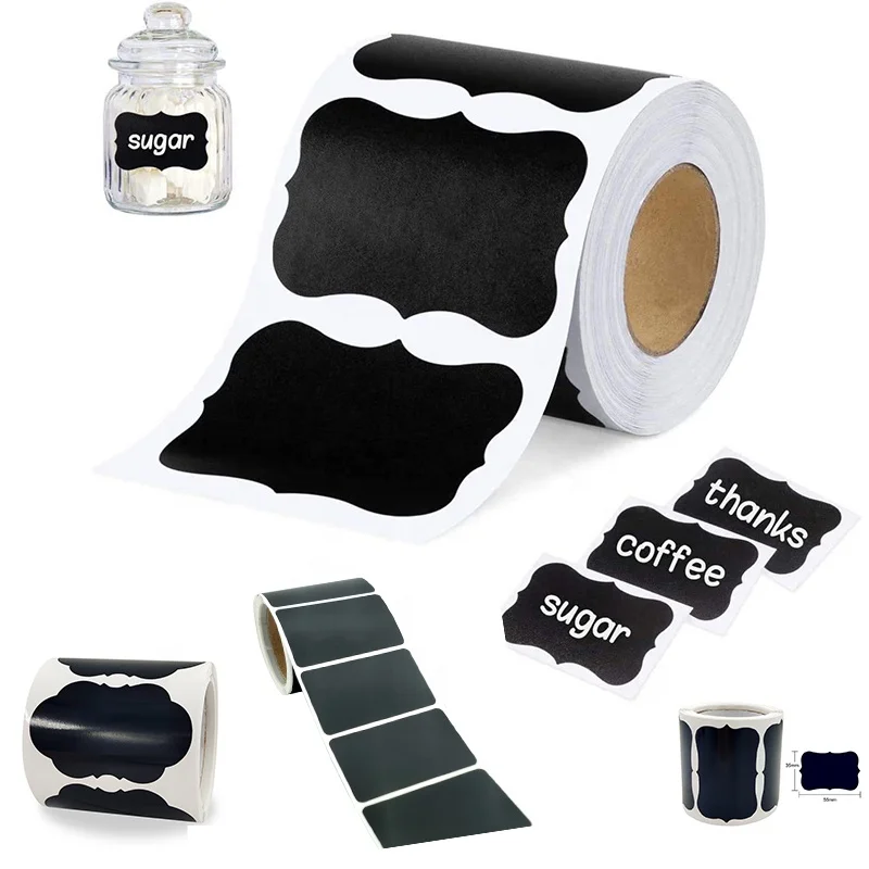 120pcs Waterproof Erasable Minimalist Blackboard Craft Kitchen Spice Jars Organizer Labels Chalkboard Black Chalk Board Stickers
120pcs Waterproof Erasable Minimalist Blackboard Craft Kitchen Spice Jars Organizer Labels Chalkboard Black Chalk Board Stickers