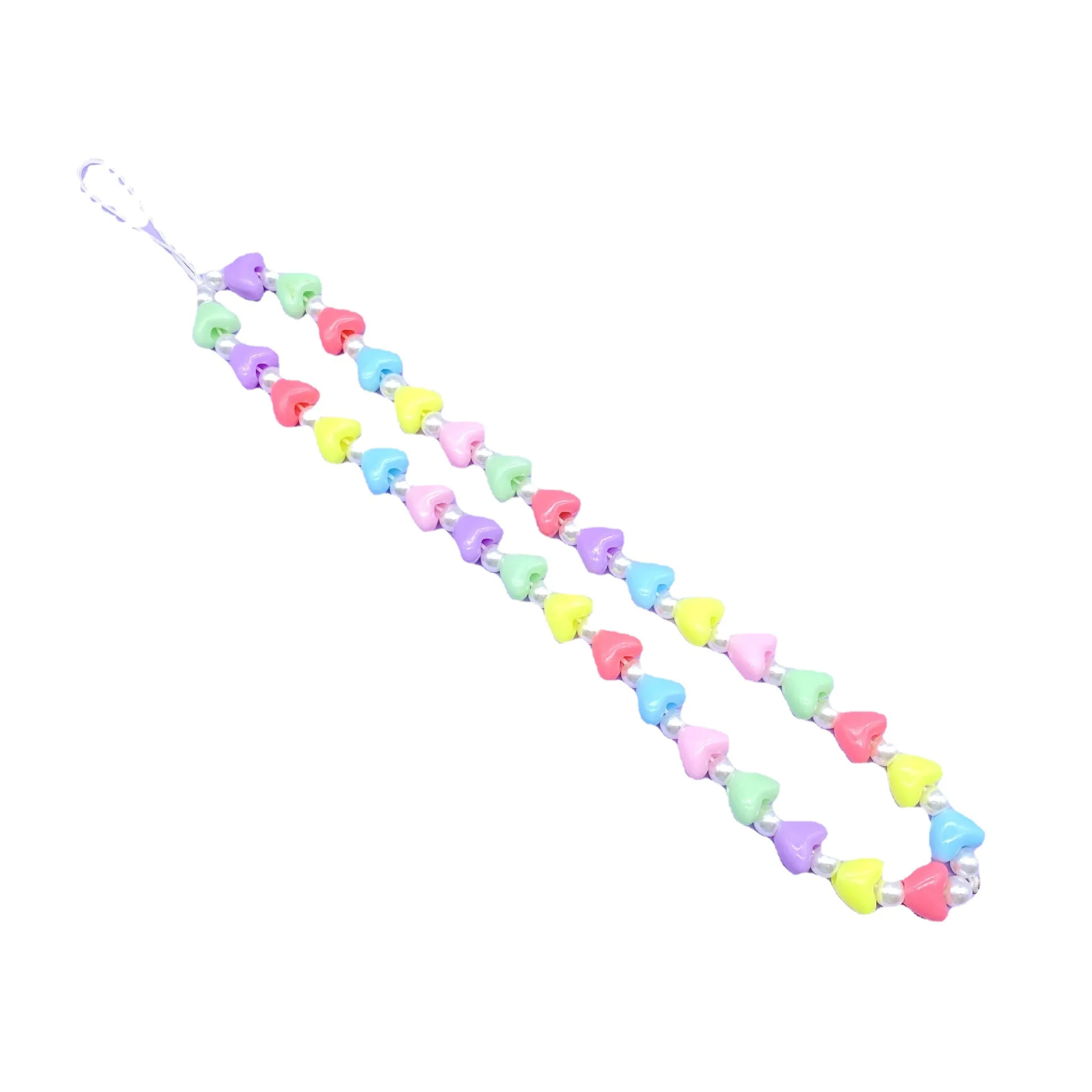 Fashion Mobile Phone Chain Decoration Men And Women Acrylic Color Heart Beads Strap Mobile Phone Lanyard Chain Jewelry Gift
Fashion Mobile Phone Chain Decoration Men And Women Acrylic Color Heart Beads Strap Mobile Phone Lanyard Chain Jewelry Gift