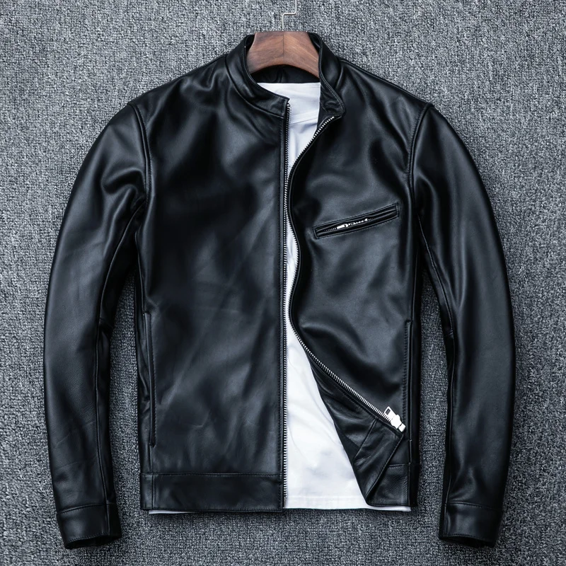 2022 New Genuine Leather Jacket Men Spring Autumn Sheepskin Coat Plus Size Leather Coats Men Clothes Veste Cuir Homme
2022 New Genuine Leather Jacket Men Spring Autumn Sheepskin Coat Plus Size Leather Coats Men Clothes Veste Cuir Homme