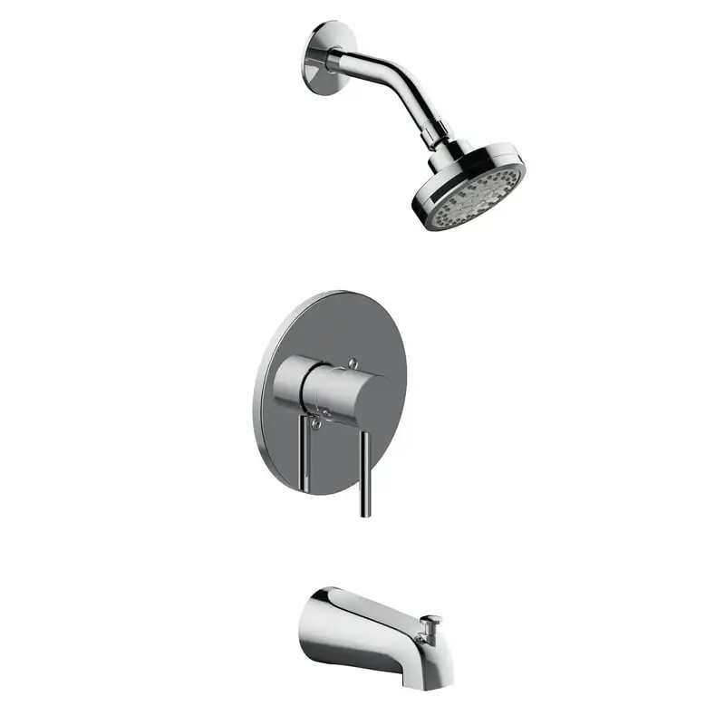 

II Tub and Shower Trim with Valve in Polished Chrome Ducha para baños Shower hose Ducha Regaderas de baño Douche Duschkopf Lav