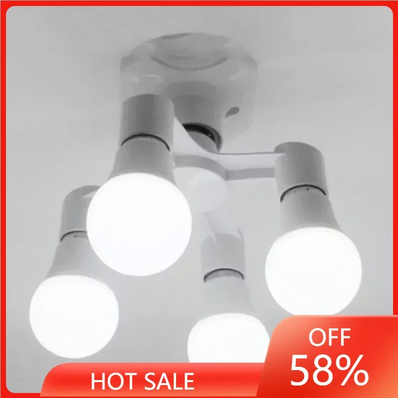 in 1/4 in 1/5 in 1 E27 to E27 Blub Head Lamp Holder Lamp Base Socket Adapter Splitter Screw Induction LED Light Lamp Bulb
in 1/4 in 1/5 in 1 E27 to E27 Blub Head Lamp Holder Lamp Base Socket Adapter Splitter Screw Induction LED Light Lamp Bulb
