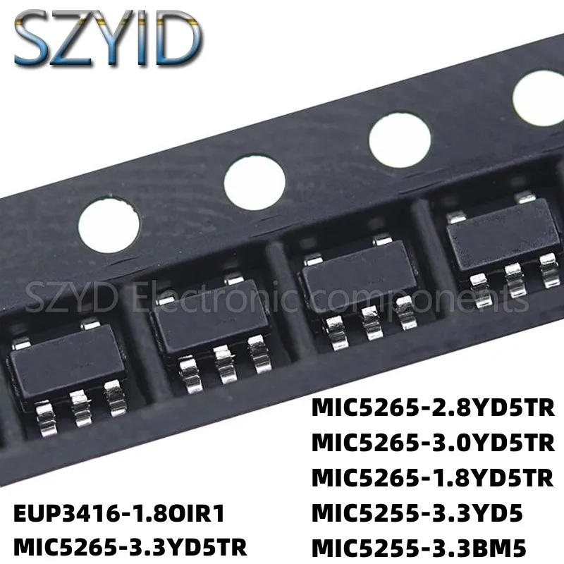 100PCS TSOP-5 EUP3416-1.8OIR1 MIC5265-3.3YD5TR MIC5265-2.8YD5TR MIC5265-3.0YD5TR MIC5265-1.8YD5TR MIC5255-3.3YD5 MIC5255-3.3BM5
100PCS TSOP-5 EUP3416-1.8OIR1 MIC5265-3.3YD5TR MIC5265-2.8YD5TR MIC5265-3.0YD5TR MIC5265-1.8YD5TR MIC5255-3.3YD5 MIC5255-3.3BM5