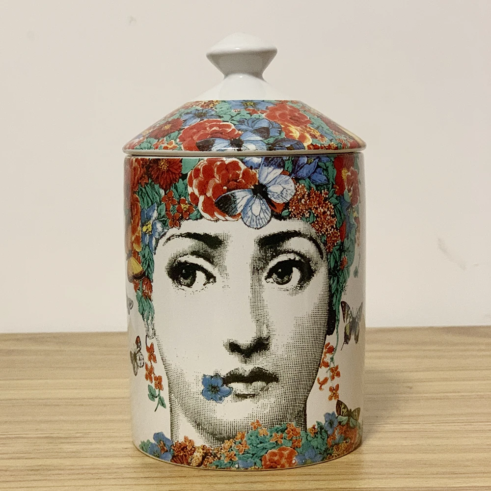 Flower Style Butterfly Girl Lady Face home decore Jar Candle Holder Makeup Pen Jewellery Storage Box with Lid Ceramic Crafts
Flower Style Butterfly Girl Lady Face home decore Jar Candle Holder Makeup Pen Jewellery Storage Box with Lid Ceramic Crafts