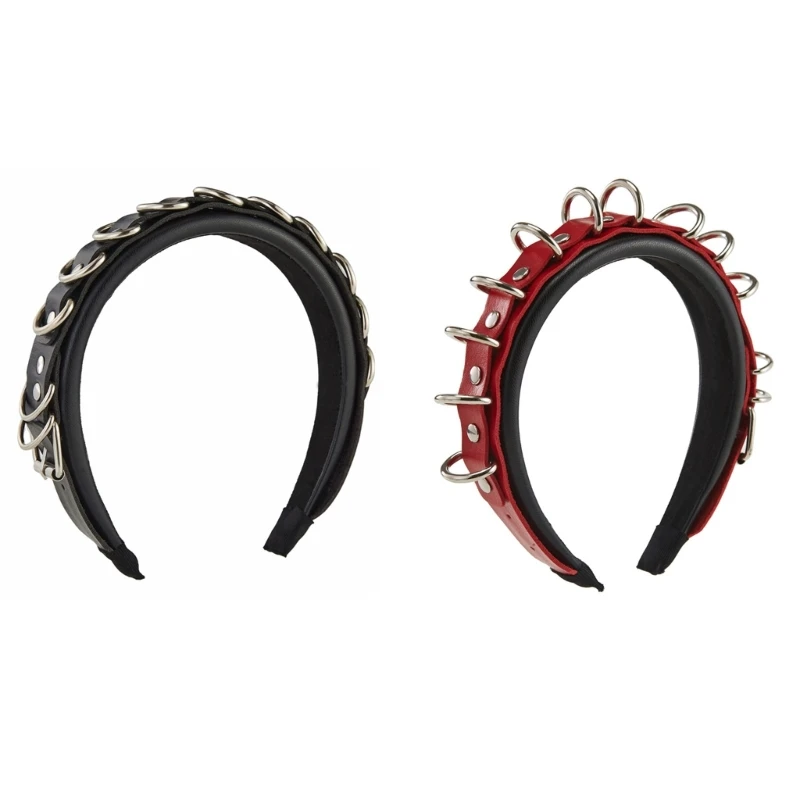 PU Leather Headband Gothic Tiaras Leather Buckle Headband Rock Headband Punk Headband Steampunk PU Leather Headpiece
PU Leather Headband Gothic Tiaras Leather Buckle Headband Rock Headband Punk Headband Steampunk PU Leather Headpiece