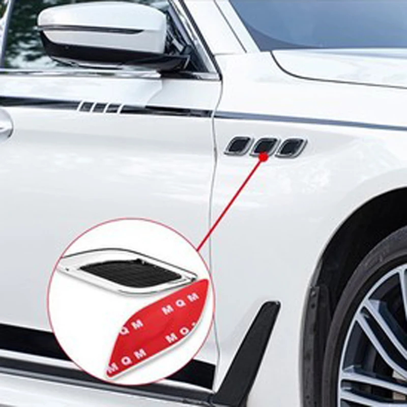 2 Pieces/set of 10cmx3.5cm Car Shark Gill Zinc Alloy 3D Sticker Car Body Decoration Car Sticker Suitable for Most Models
2 Pieces/set of 10cmx3.5cm Car Shark Gill Zinc Alloy 3D Sticker Car Body Decoration Car Sticker Suitable for Most Models