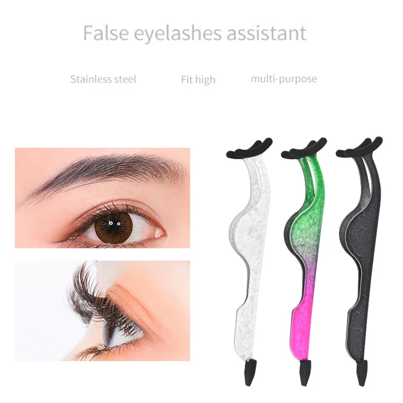 Silicone Double Head Use False Eyelash Auxiliary Forceps Beauty Makeup Tools Adjusting False Eyelashes Double Eyelid Tape
Silicone Double Head Use False Eyelash Auxiliary Forceps Beauty Makeup Tools Adjusting False Eyelashes Double Eyelid Tape