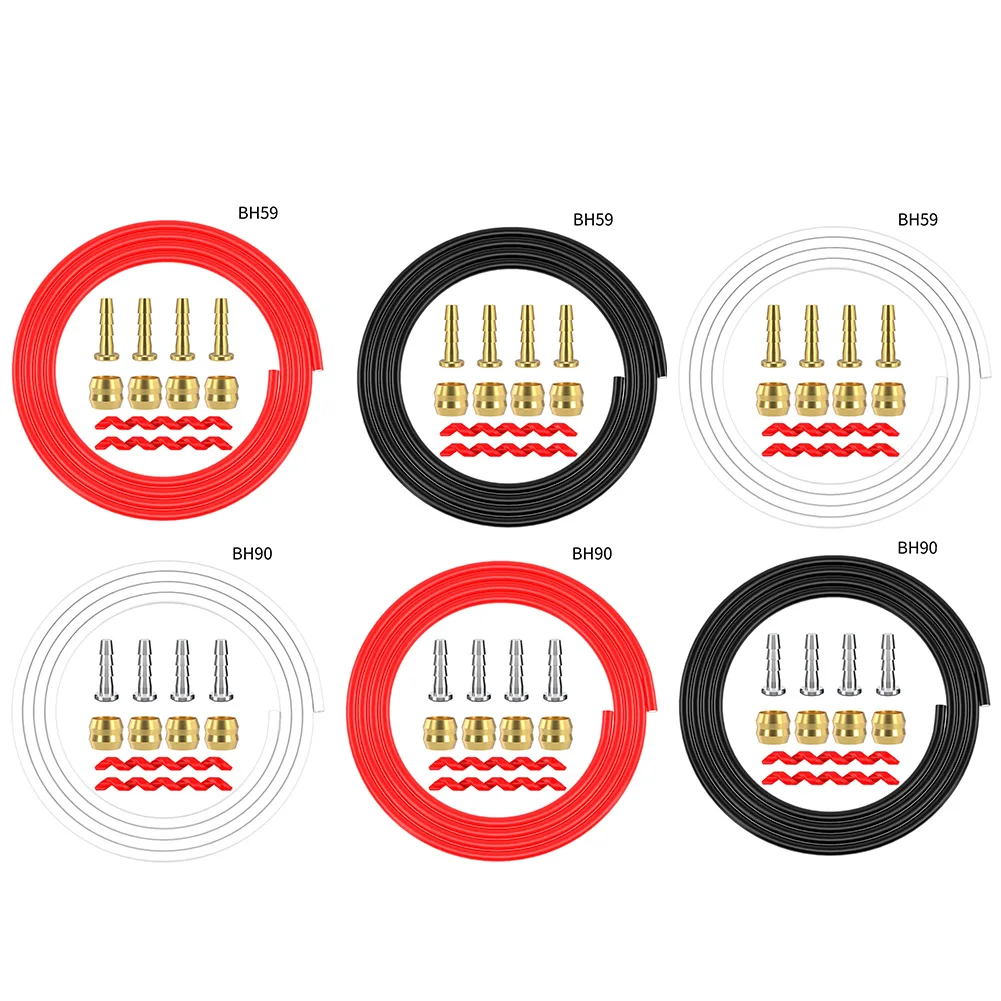 Bike Hydraulic Disc Brake Hose Kit For-Shimano BH59 BH90 Bicycle Replace Parts 1x Brake Hose 2x Protective Cases 4x Oil Needles
Bike Hydraulic Disc Brake Hose Kit For-Shimano BH59 BH90 Bicycle Replace Parts 1x Brake Hose 2x Protective Cases 4x Oil Needles
