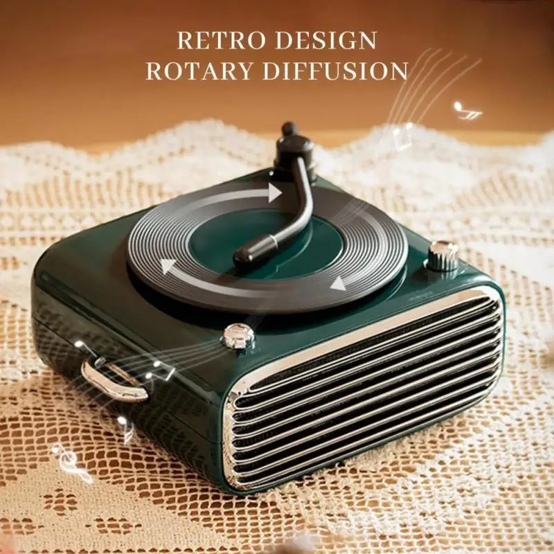 Retro Wireless Speaker Bluetooth-compatible Stereo Audio Mini Speaker Protable Record Music Player Surround Sound Speaker 2023
Retro Wireless Speaker Bluetooth-compatible Stereo Audio Mini Speaker Protable Record Music Player Surround Sound Speaker 2023
