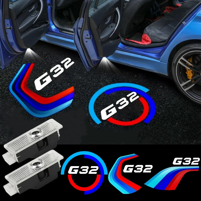 2Pcs LED Car Door Welcome Lights Wireless Projector Courtesy Ghost Shadow Lamp for 6 Series G32 2017-2022 Interior Accessories
2Pcs LED Car Door Welcome Lights Wireless Projector Courtesy Ghost Shadow Lamp for 6 Series G32 2017-2022 Interior Accessories