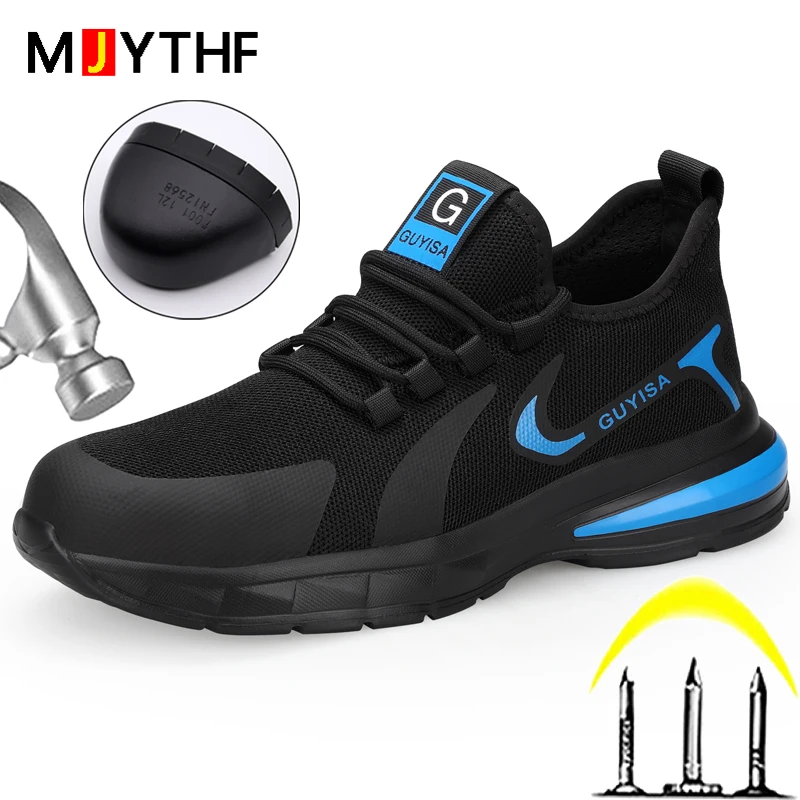 MJYTHF Work Safety Boots Anti-smash Work Shoes Anti-puncture Safety Shoes Man Steel Toe Shoes Protective Footwear Mens Boots
MJYTHF Work Safety Boots Anti-smash Work Shoes Anti-puncture Safety Shoes Man Steel Toe Shoes Protective Footwear Mens Boots