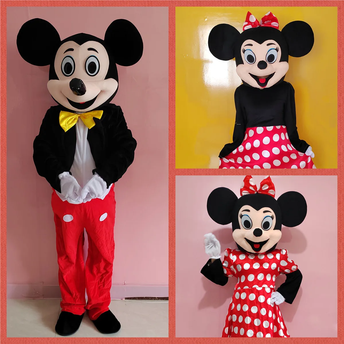 Disney Simulation Short Plush Fur Cute Minnie Mickey Dog Mascot Character Costume Birthday Party Camouflage Mascot Custom Mascot
Disney Simulation Short Plush Fur Cute Minnie Mickey Dog Mascot Character Costume Birthday Party Camouflage Mascot Custom Mascot