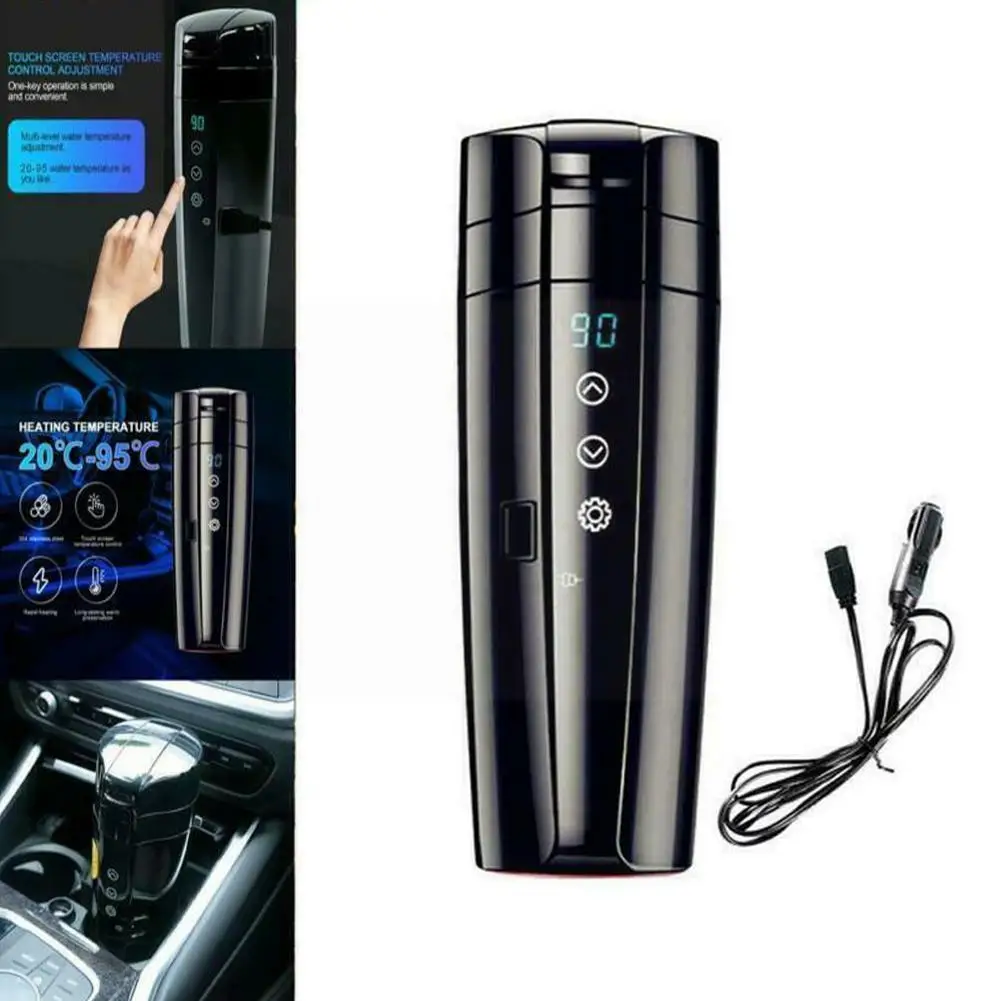 12v 24v Portable Car Heating Cup 400ml Steel Water Warmer Bottle Car Kettle 12v Car Coffee Maker For Water S7r4
12v 24v Portable Car Heating Cup 400ml Steel Water Warmer Bottle Car Kettle 12v Car Coffee Maker For Water S7r4