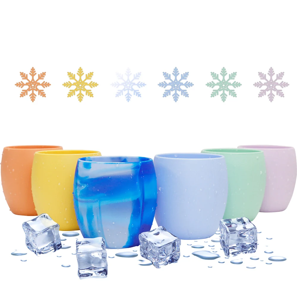 Recyclable Water Filling Silicone Ice Cup Food Grade 200ml Frozen Glass Red Wine Beverage Silicone Fast Refrigeration Cup
Recyclable Water Filling Silicone Ice Cup Food Grade 200ml Frozen Glass Red Wine Beverage Silicone Fast Refrigeration Cup