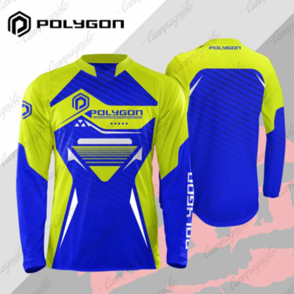 POLYGON Downhill Jersey Mountain Bike Long Sleeve Cycling Shirt Motocross Enduro Racing Moto Clothing Men Sports Motorcycle MTB
POLYGON Downhill Jersey Mountain Bike Long Sleeve Cycling Shirt Motocross Enduro Racing Moto Clothing Men Sports Motorcycle MTB