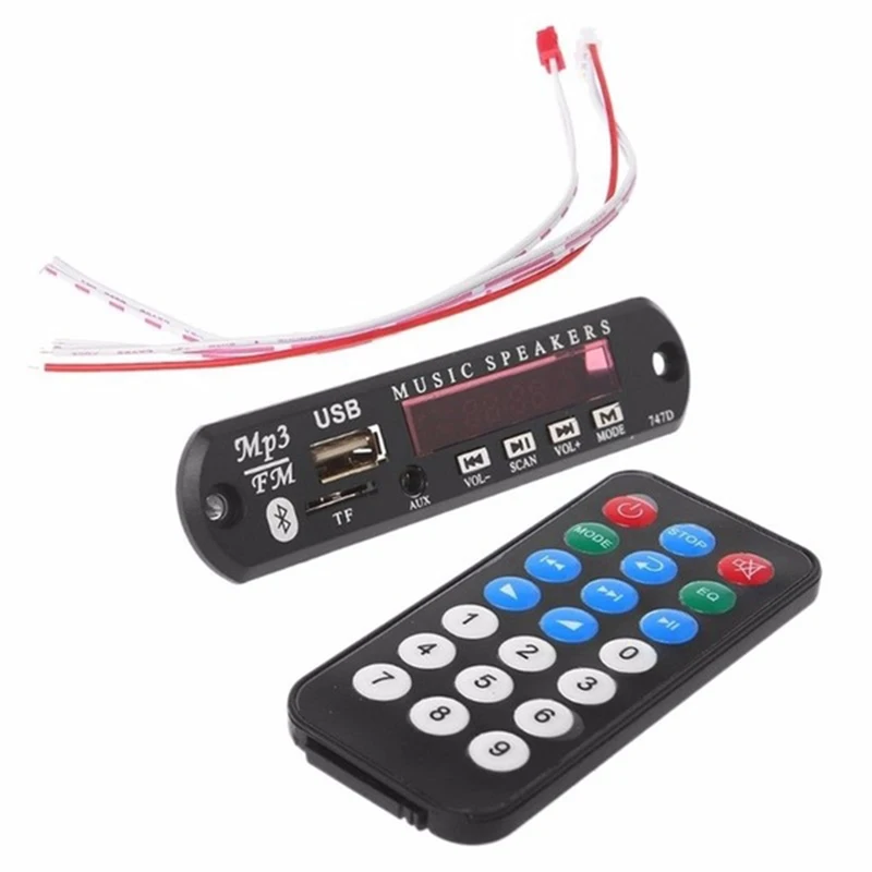 Беспроводной Bluetooth дистанционный Mp3 Wma декодер плата аудио модуль Usb Tf радио
Беспроводной Bluetooth дистанционный Mp3 Wma декодер плата аудио модуль Usb Tf радио